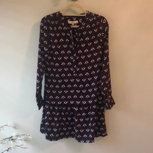 Loft drop waist dress small